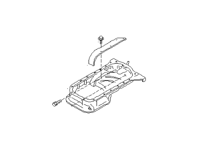 Infiniti 11110-62J10 Oil Pan Assembly