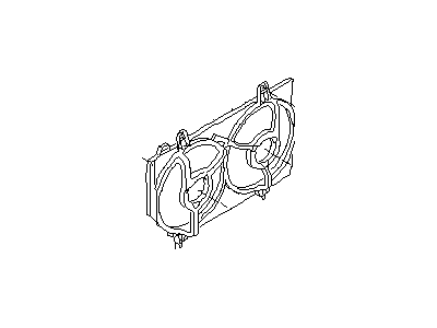 Infiniti 21483-3J970 SHROUD Assembly