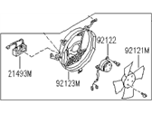 OEM 1991 Infiniti M30 Motor Assy-Fan & Shroud - 92120-F6600