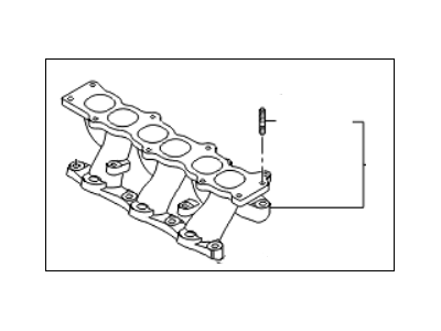 Kia 283103E300 Manifold Assembly-Intake