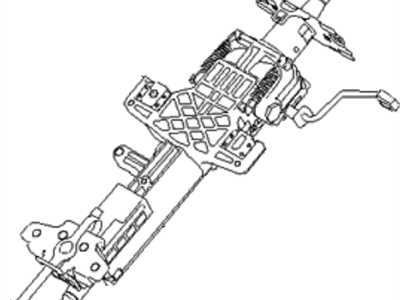 Kia 563104D000 Column Assembly-Steering