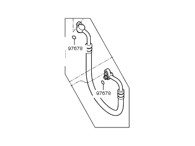 Hyundai 97762-2E100 Hose-Discharge