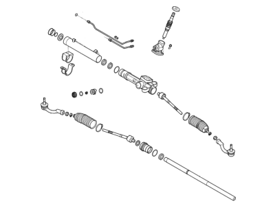 Kia 577003T250 Gear & Linkage Assembly