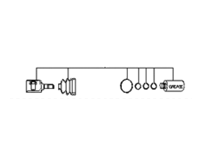 Kia 495922F300 Joint Set-Inner