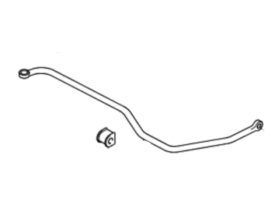 Kia 5551038600 STABILIZER Bar & BUSHING A
