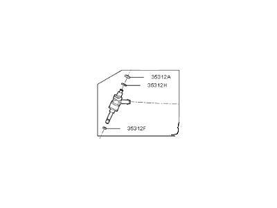 Hyundai 35310-3L200 Injector Assembly-Fuel