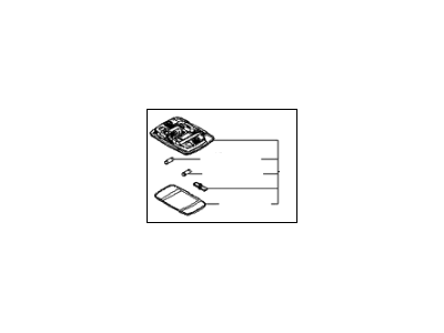 Kia 928503E500CY Lamp Assembly-Room