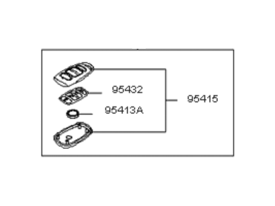 Kia 954302G200 Transmitter Assembly