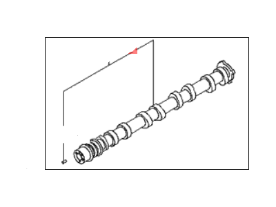 Hyundai 24100-3F300 Camshaft Assembly-Intake, LH