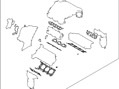 Kia 209203CH00 Gasket Kit-Engine OVEAUL