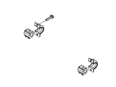 Kia 548101F000 STABILZIER Bar & BUSHING