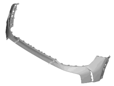 Kia 86510DW010 COVER-FR BUMPER