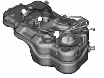 Kia 31150P0500 TANK ASSY-FUEL