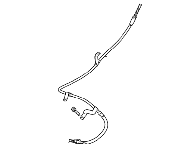 Kia 59770B2300 Cable Assembly-Parking Brake