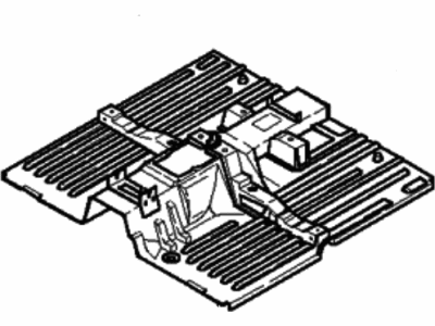 Kia 0K08A53600A Panel Assembly-FFLOOR