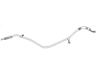 Kia 0K01244420B Cable-Parking, LH