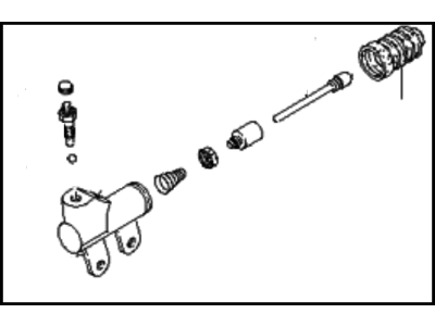 Kia 417102Y000 Cylinder-Release