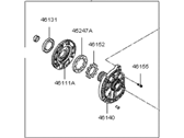 OEM 2008 Kia Rondo Pump Assembly-Oil - 461103A250