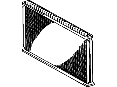 Toyota 16403-20060 Core Sub-Assy, Radiator