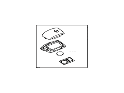 Lexus 89904-30A31 Electrical Key Transmitter Sub-Assembly