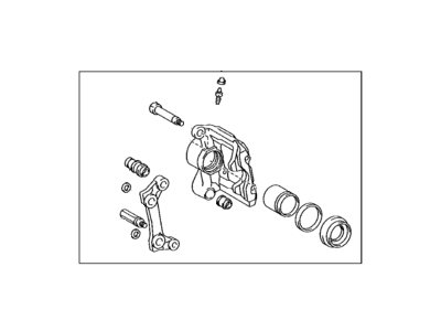 Lexus 47850-30321 Rear Driver Disc Brake Cylinder Assembly