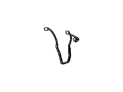 Lexus 89746-30070 Harness, Electrical Key Wire, NO.3