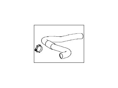 Lexus 16571-36241 Hose, Radiator, NO.1