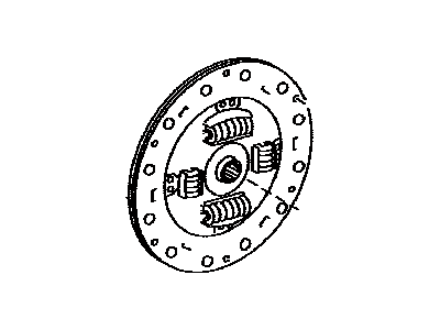 Lexus 31270-48020 Damper Assy, Transmission Input