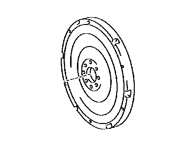 Lexus 13405-38030 FLYWHEEL Sub-Assembly