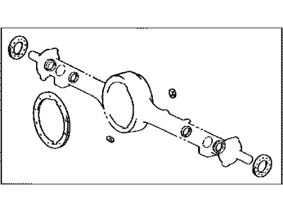 Lexus 04412-60480 Gasket Kit, Rear Differential Carrier