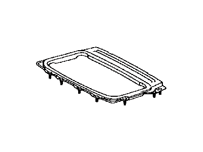 Lexus 63142-48020 Reinforcement, Roof Panel, NO.2