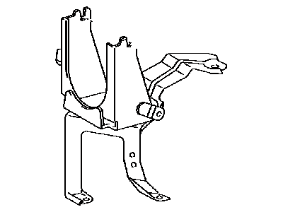 Lexus 44590-48160 Bracket Assy, Brake Actuator