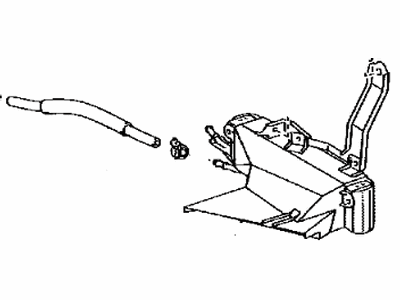 Lexus 32920-48020 Cooler Assy, Oil W/Hose