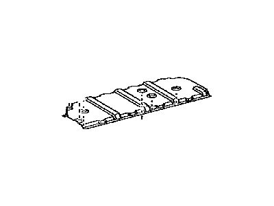 Toyota 58155-48021 INSULATOR, Front Floor Heat