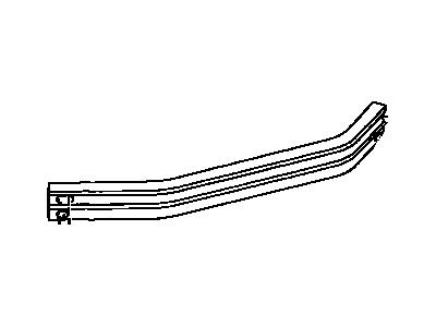 Lexus 52023-33050 Reinforcement, Rear Bumper, NO.1