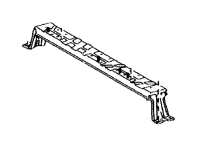 Lexus 58439-0E010 Reinforcement, Deck Board Bracket