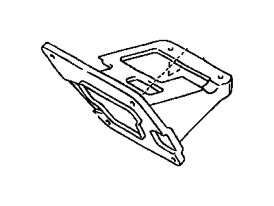 Lexus 33502-48020 Housing Sub-Assy, Shift Lever (For Floor Shift)