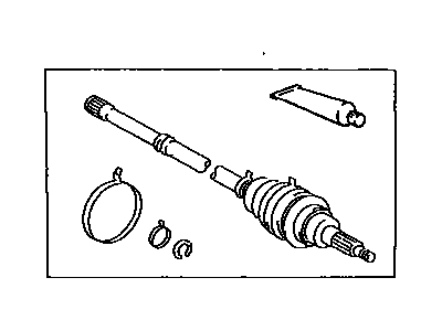 Lexus 42380-39055 Shaft Assy, Rear Drive Outboard Joint, LH