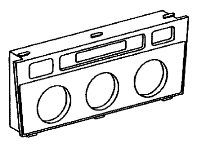 Lexus 55904-53030 Housing Sub-Assy, Heater Control