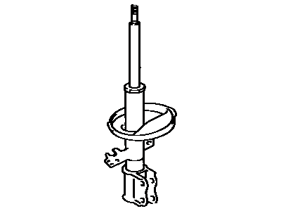 Lexus 48530-80127 ABSORBER Set, Rear RH