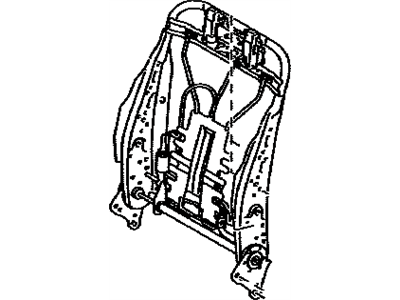 Lexus 71640-53110 SPRING ASSY, FR SEAT