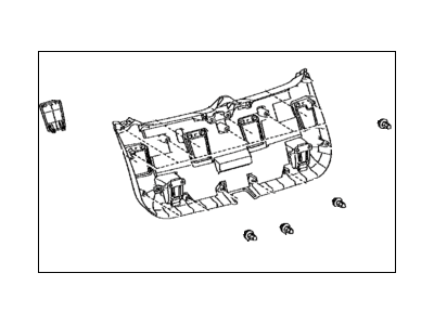 Lexus 67750-76010-C0 Board Assembly, Back Door