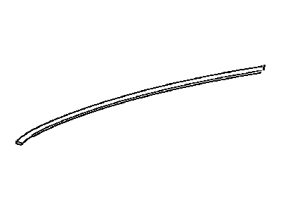 Lexus 75556-76010 MOULDING, Roof Drip