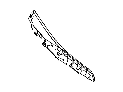 Lexus 55011-53020 GARNISH Sub-Assembly, Instrument Panel