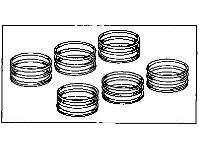 Toyota 13011-0P051 Piston Ring Set