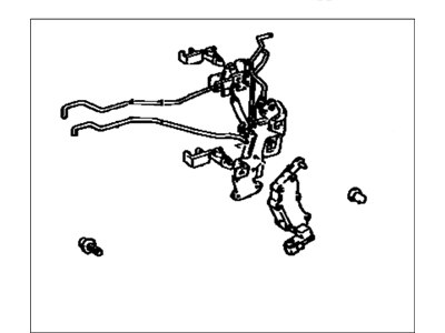 Lexus 69030-32211 Front Door Lock Assembly, Right