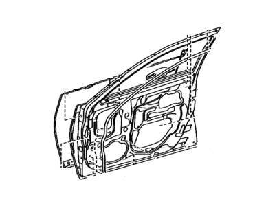 Lexus 67001-50090 Panel Sub-Assy, Front Door, RH