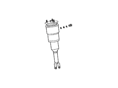 Lexus 48010-50152 Cylinder Assy, Pneumatic, Front RH W/Shock Absorber