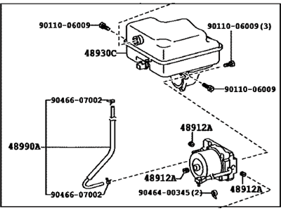 Lexus 48910-60030 Pump & Motor Assy, Height Control