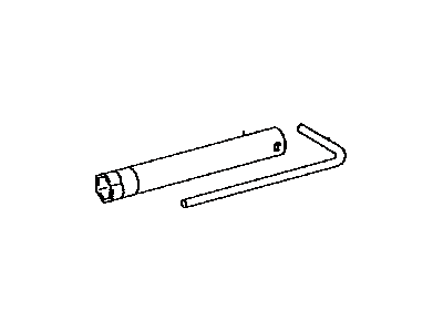 Lexus 09155-50010 Wrench, Spark Plug